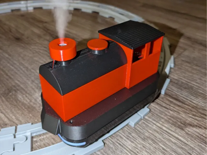 Duplo Steam Train – real smoke