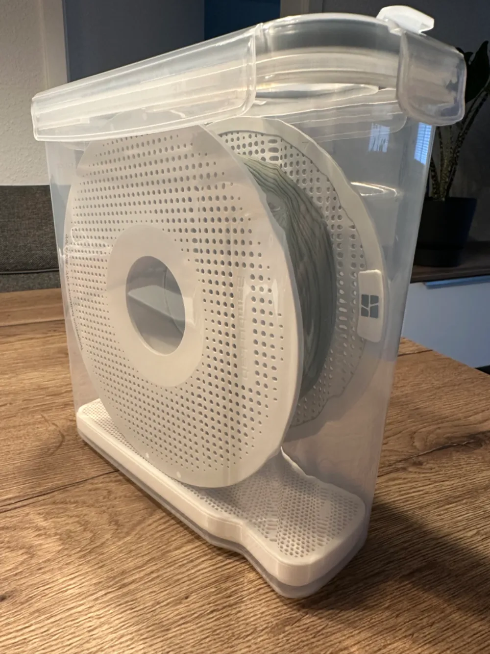 Filament box silica gel holder for cereal box (4l) by chris.krsslt