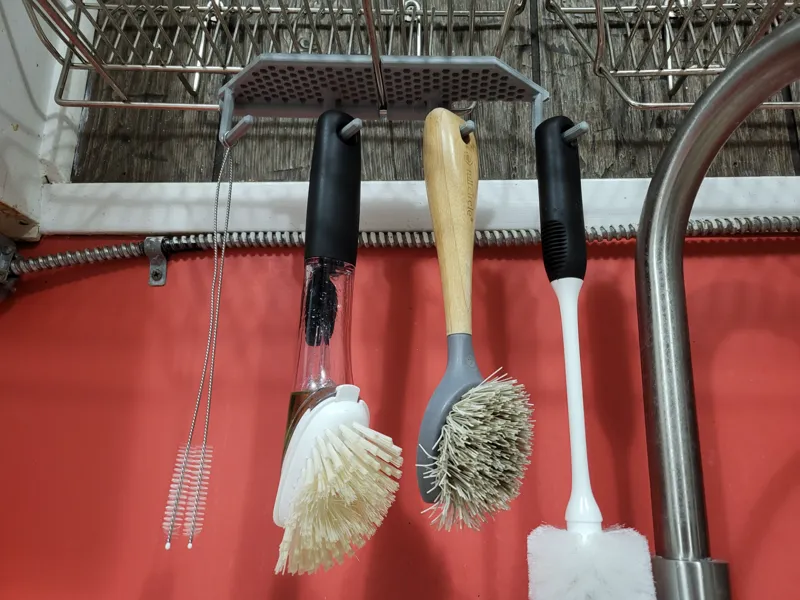 Ikea FINTORP Dish Rack Scrubber Hooks