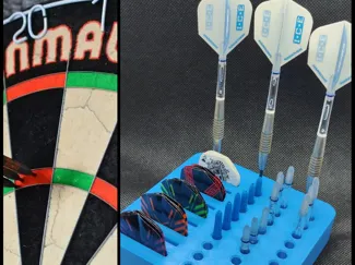 Darts Flight & Shaft Holder V2