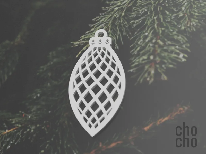 Ornament Christmas Tree Elliptic (10)