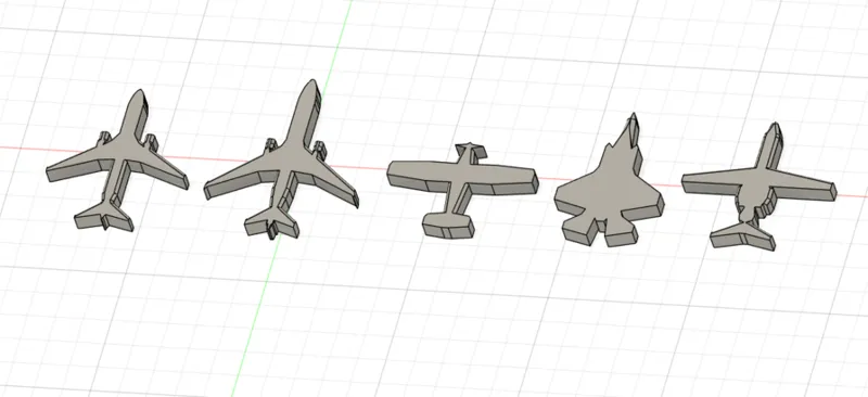 Airplane Magnets