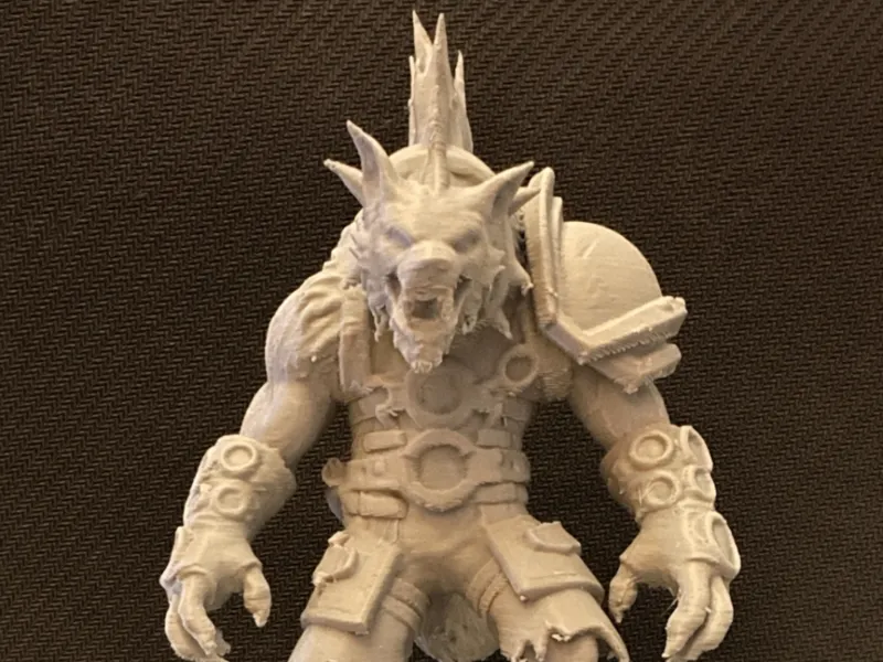 Painting WOW - Warcraft: Hogger