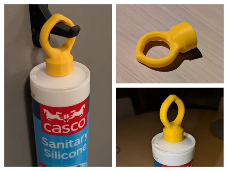 Silicone/Caulk Tube Cap Hook