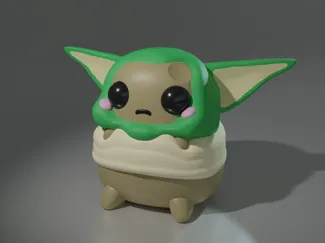Spudlet Yoda Potato "Sprogu"