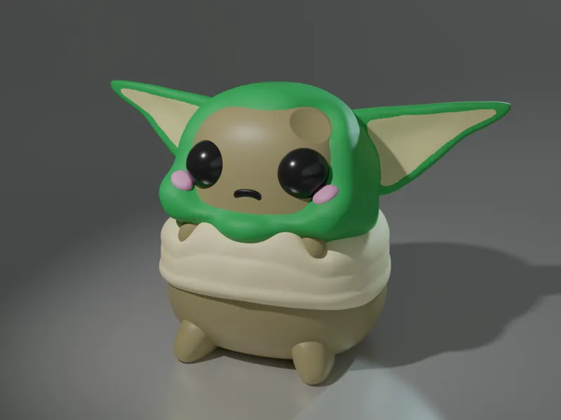 Spudlet Yoda Potato "Sprogu"
