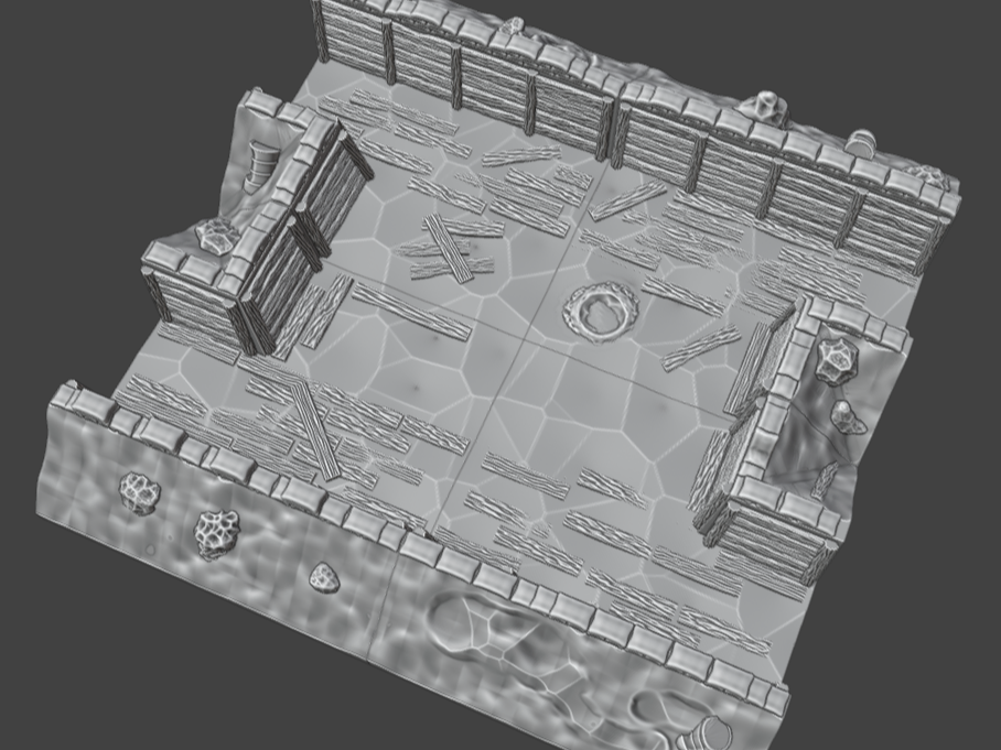 Modular trenches system: Fort and base
