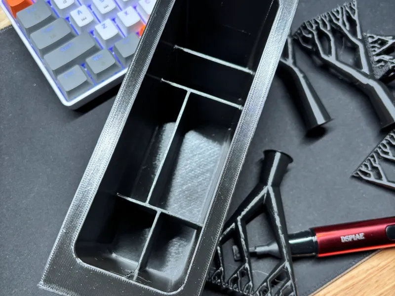 Drop in tray for center console