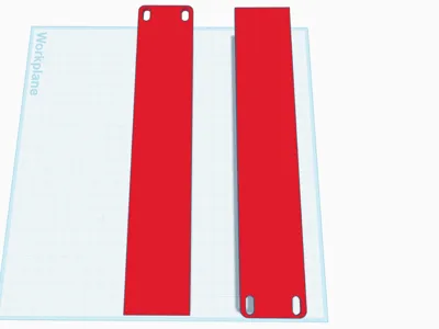 19 Inch rack blank panel