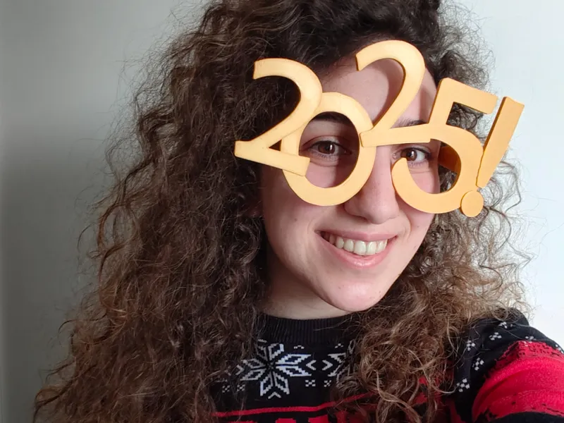 New Year 2025 Party Glasses, Christmas