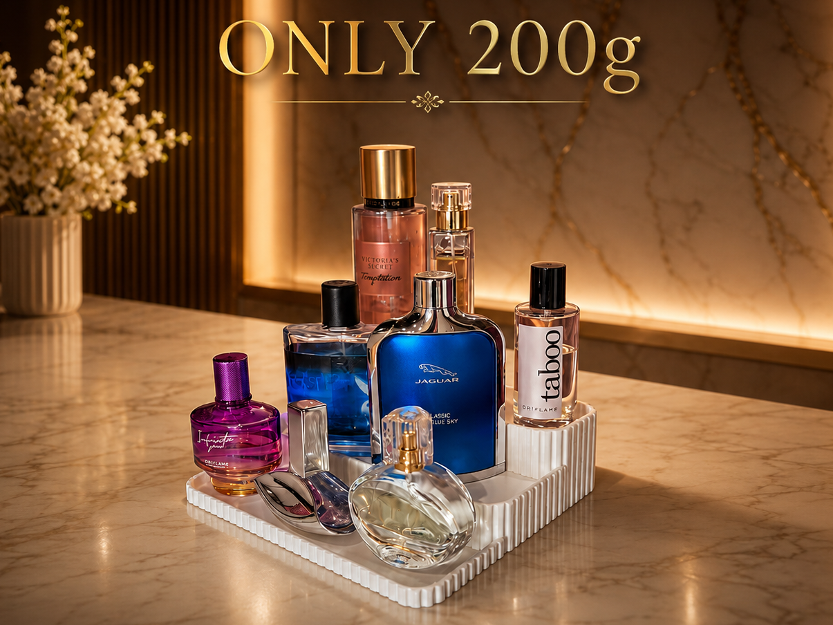 Perfume/fregrance display shelf