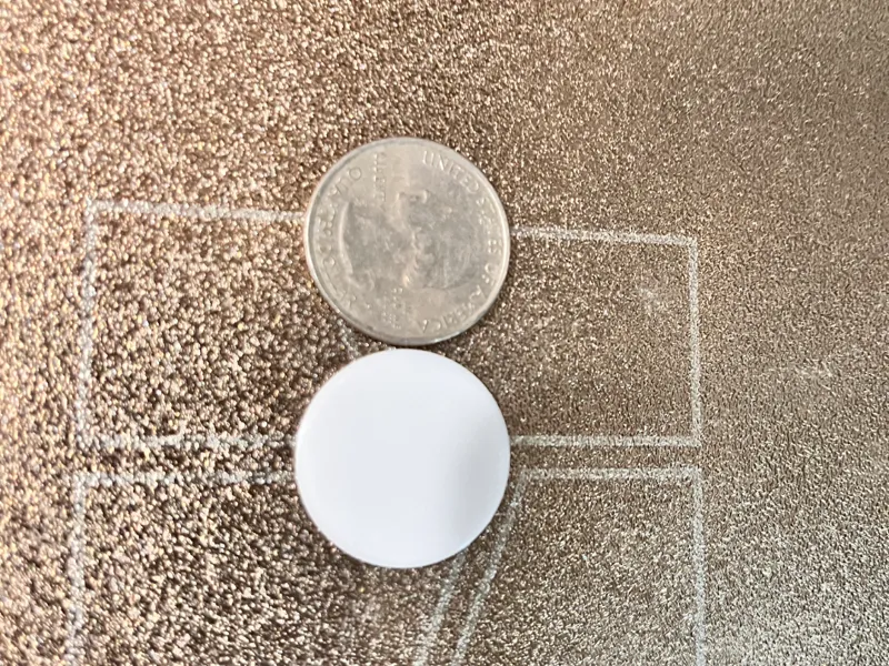 Fake Quarter for Shopping Cart