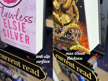 Estante o repisa: Adjustable Book Display + customizable title — vista de referencia 3