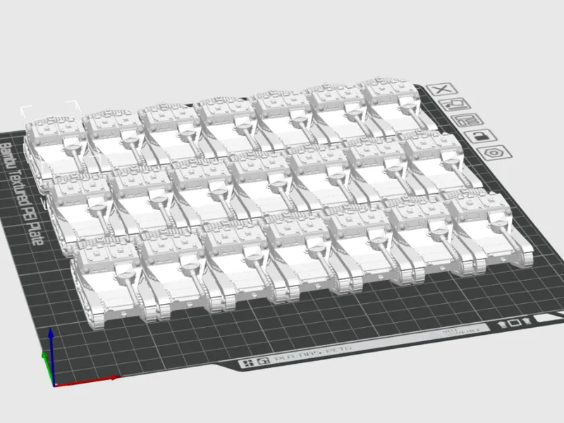 Army of 21 CV-3 (L3/33) in 1:50