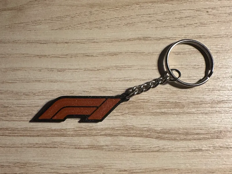 Formula 1 Keychain - With and Without AMS