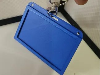 Entry/ID Card Holder (no supports, 10 g filament)