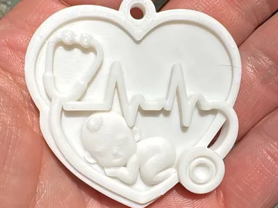 Nurse keychain pendant