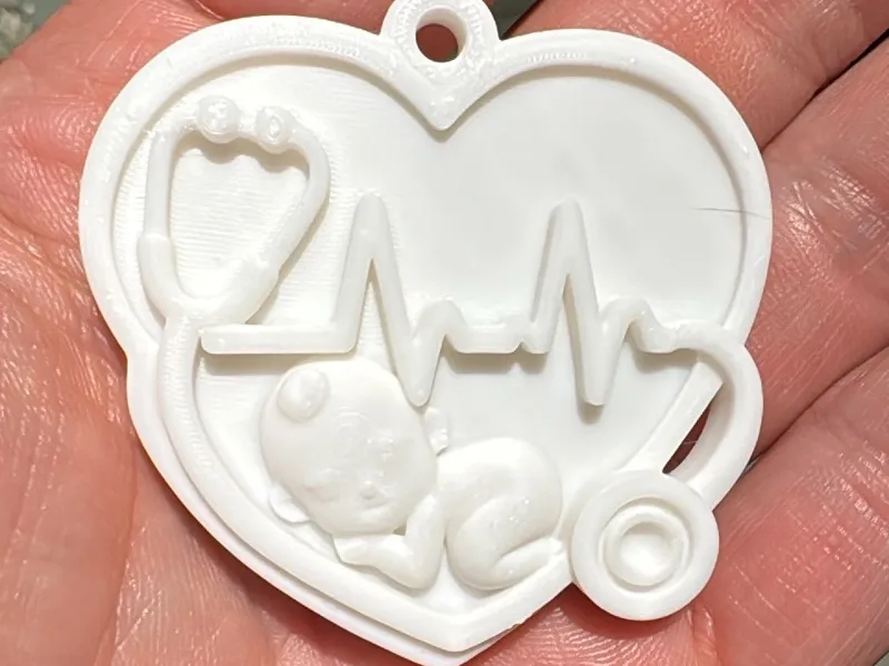 Nurse keychain pendant