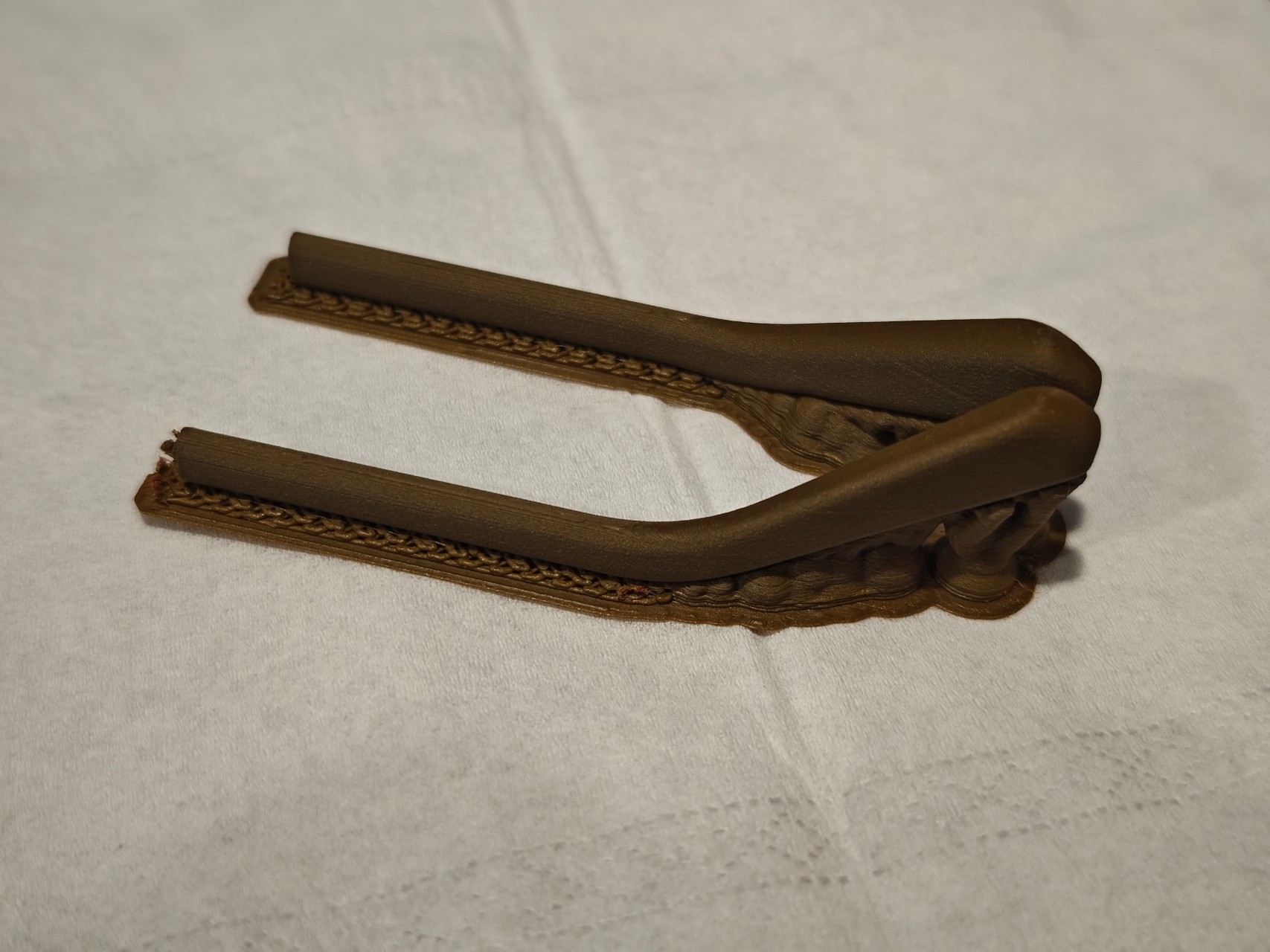 Miniatura 2 do modelo 3D 眼镜腿-方形柄 - glasses arms-Square base