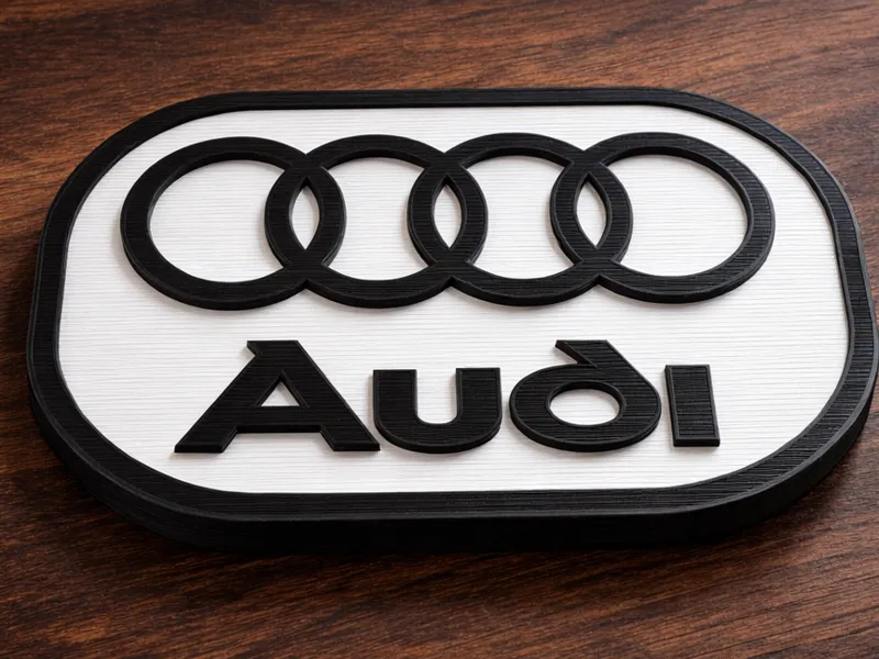 Audi Logo 2 Farben