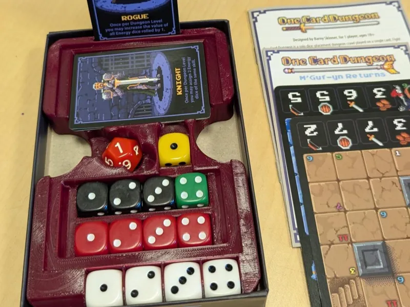 One Card Dungen Organizer and Playfield