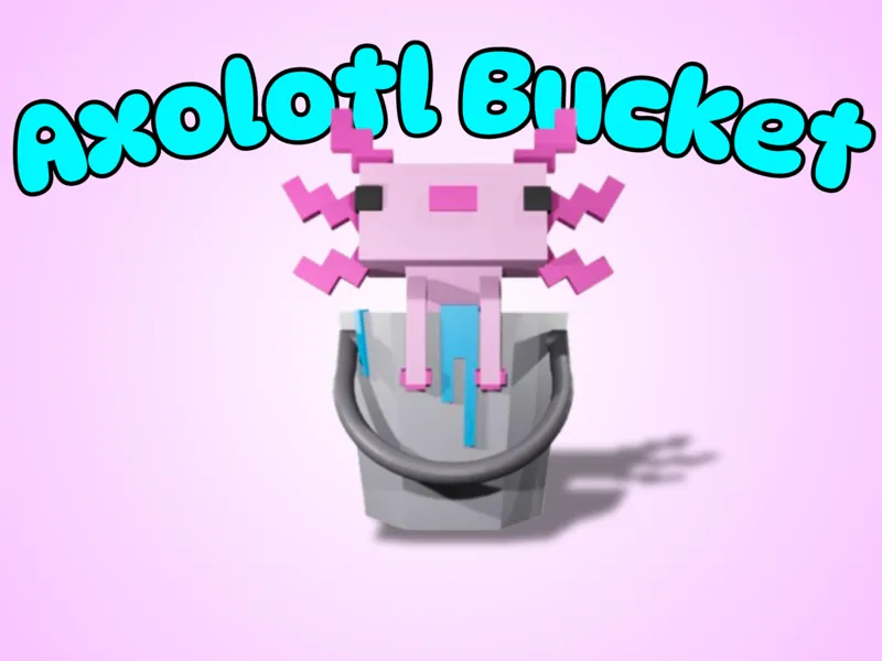Axolotl Bucket 