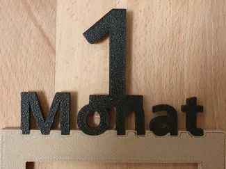 Picture Frame Garland (First Month)