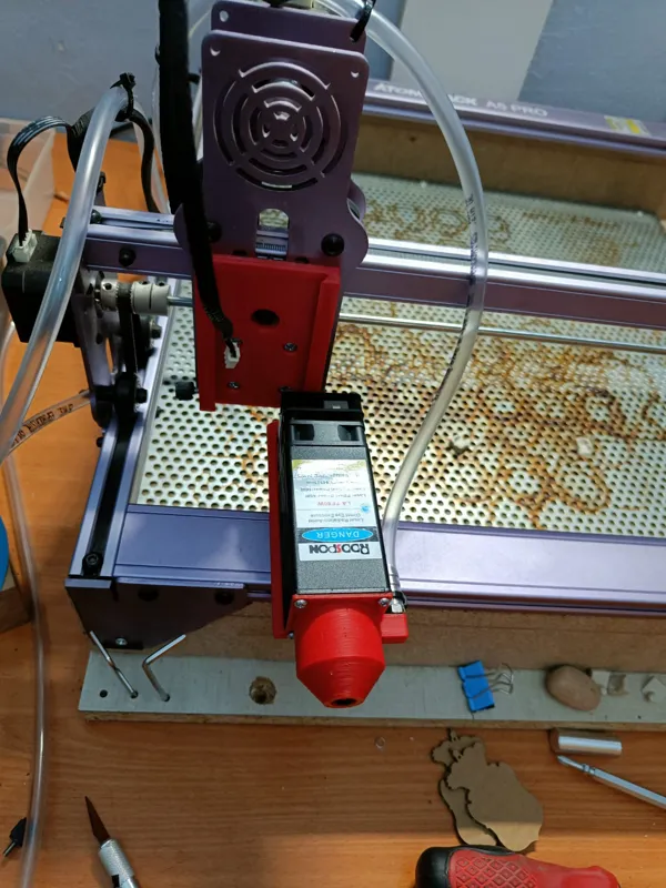Buse d'assistance à l'air pour module laser 80W