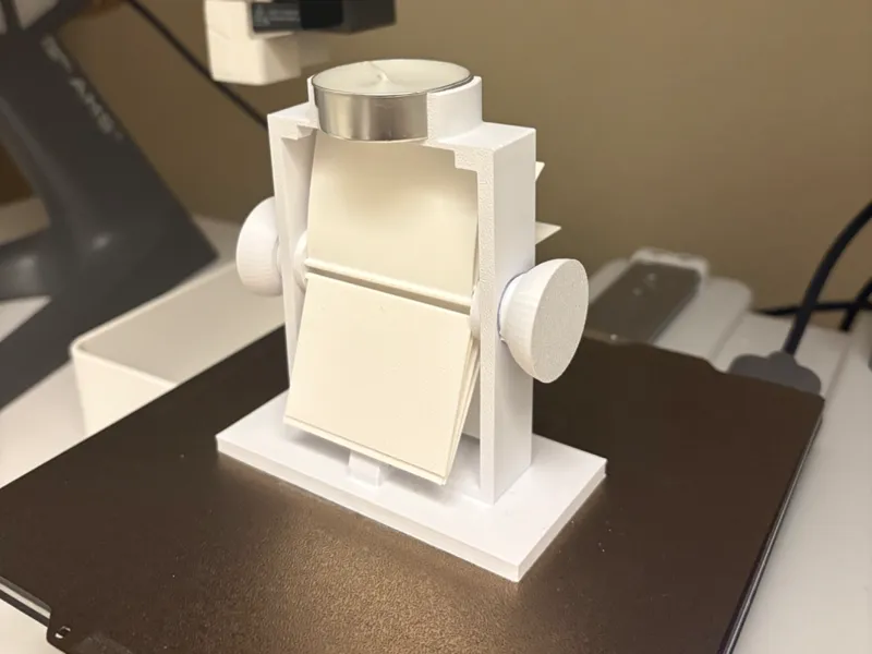 Rotating Photo Display with Tea Light