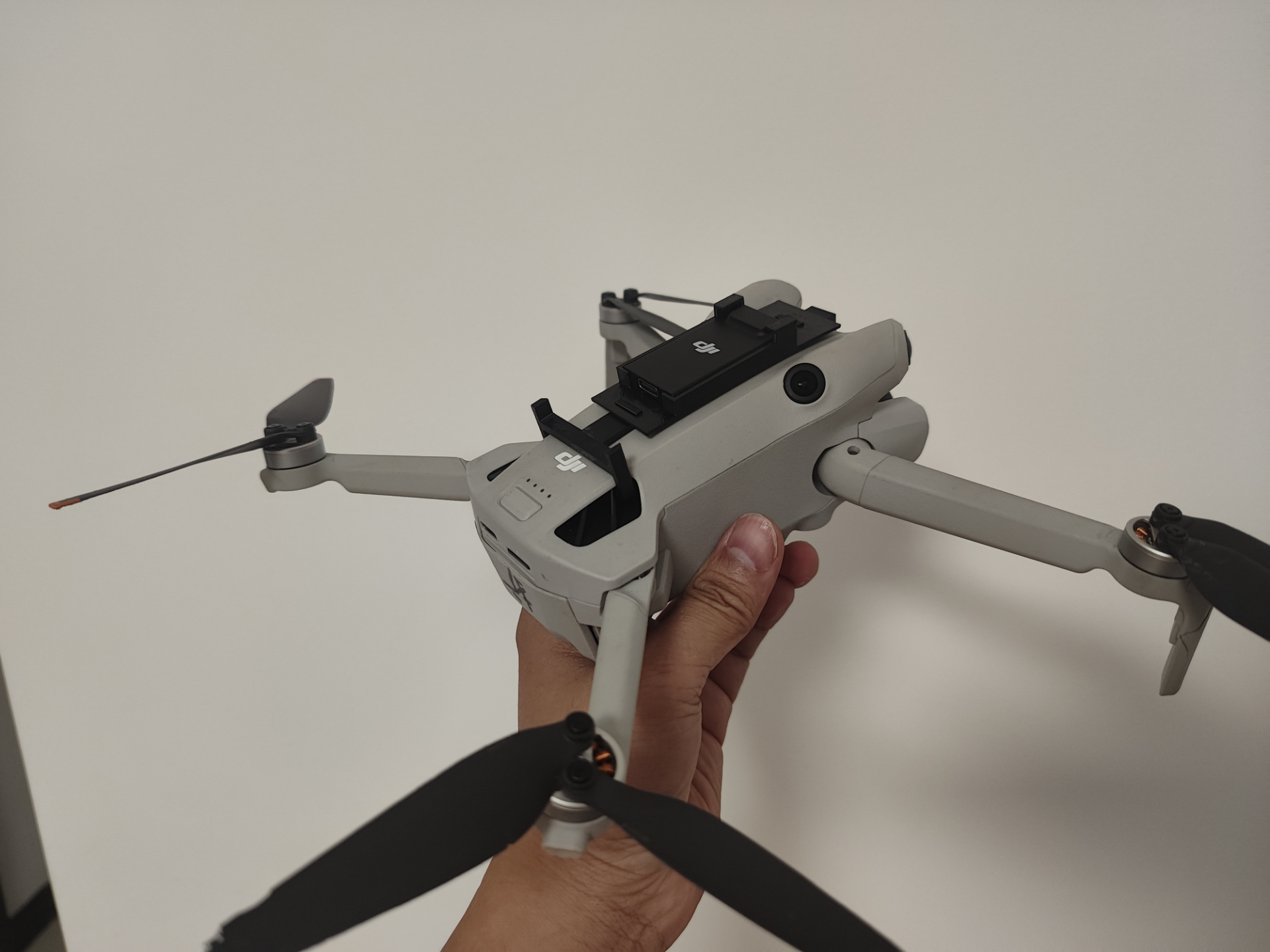 大疆mini4pro 4g模块支架 上支架 换电池免拆