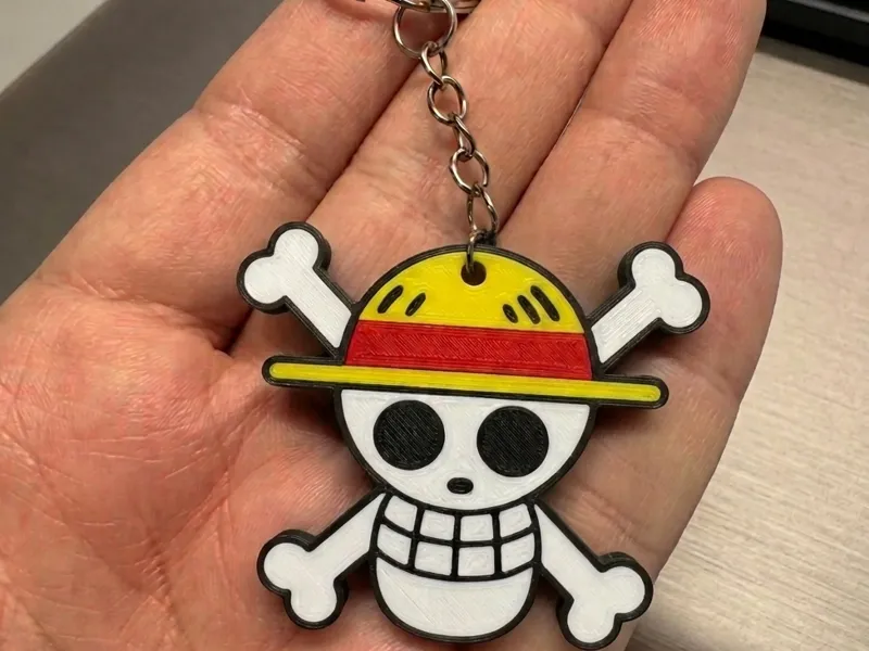 Luffy llavero
