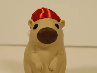 Happy Chistmas Capy or mouse