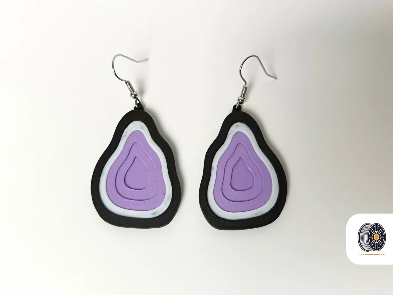 Glint | A Geode Inspired Earring Set | AMS view 4