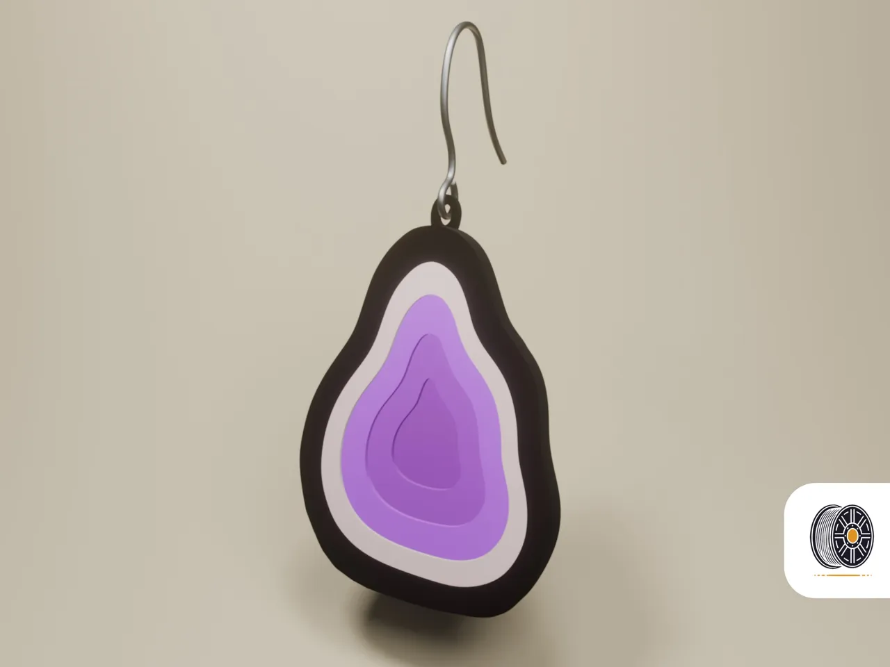 Glint | A Geode Inspired Earring Set | AMS view 2