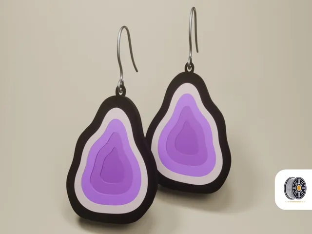 Glint | A Geode Inspired Earring Set | AMS