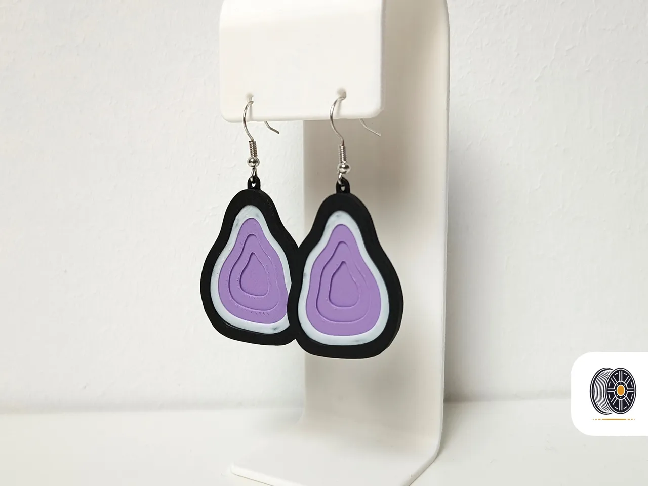 Glint | A Geode Inspired Earring Set | AMS view 3