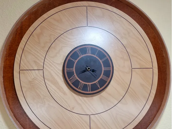 Crokinole 78 clock