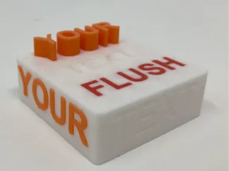 Flush Text Test with Modifier Top Bottom & Side