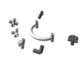 Verbinder-Set für modulare Rankhilfe