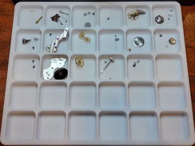 Watch Repair Parts Tray