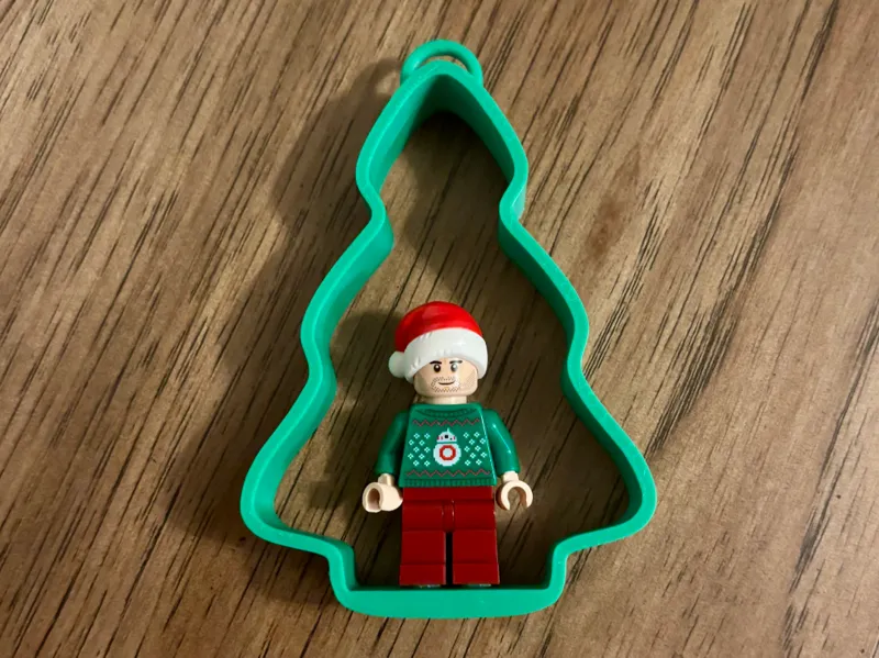 Miniature Figure Christmas Tree Ornament