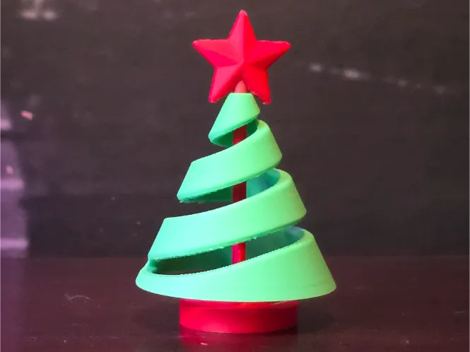 Spiral Christmas Tree – Easy Print, Big Cheer!