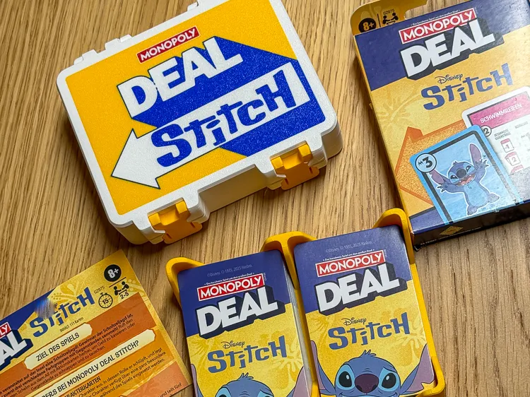 SnapLock Box Spiel "DEAL - Stitch" von Monopoly
