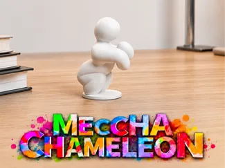 Meccha Chameleon Game Character - Funny Pose
