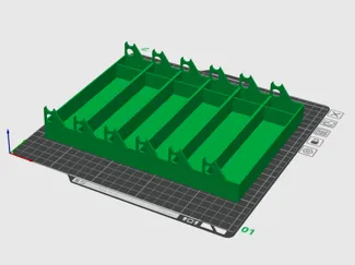 Pushrod and Engine Component Storage Tray