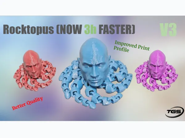 Poulpe articulé Rocktopus