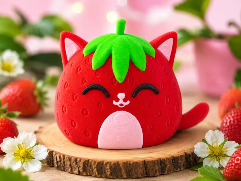 Strawberry cat (multipart)