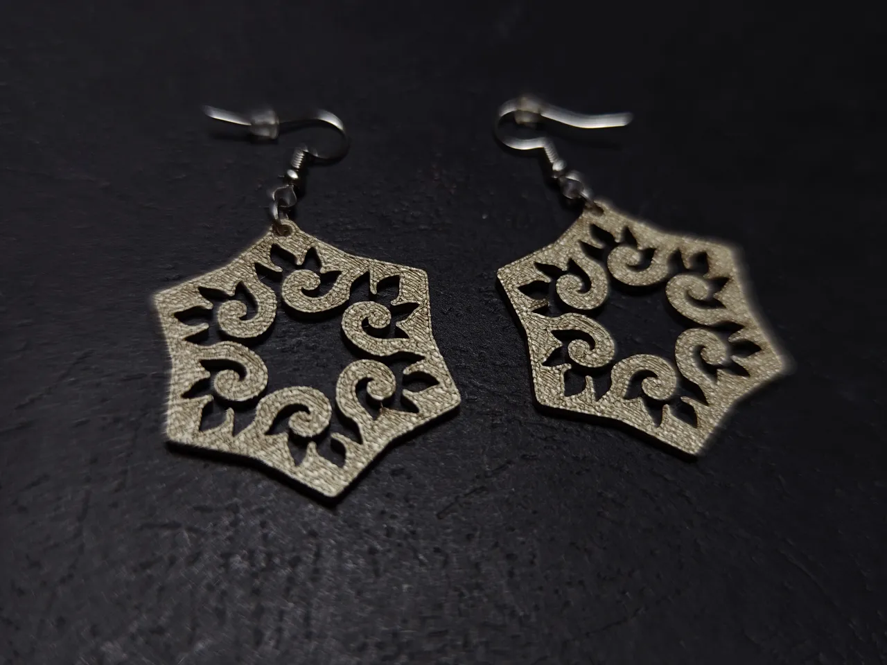 Hexa Flare Earrings view 3