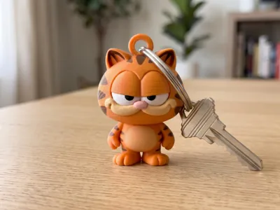 Garfield keychain