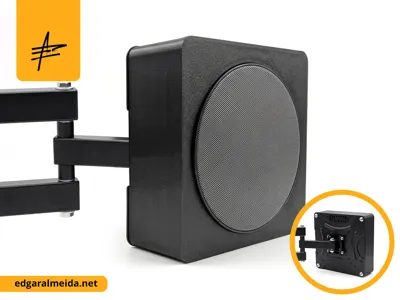 Speaker Box for TV wall mount